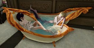 Mermaid Double Bathtub